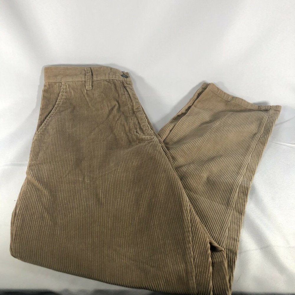 Woolrich Women's Corduroy Pants Khaki Size 12 NWT
